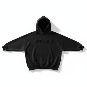 Sudadera con Capucha Negra de Algodón para Mujer, Marca Personalizada, con Estampado de Letras en la Espalda, Estilo Casual Urbano, Corte Regular, Manga Larga, para Otoño - Product Image 5
