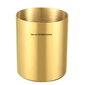 Porte-brosse à dents décoratif moderne de qualité supérieure, dernier design pour usage domestique, en acier inoxydable, forme ronde - Product Image 4