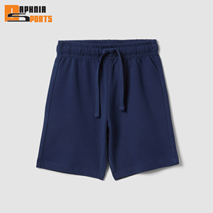 300 GSM 100% Cotton Solid Color Accept Logo Printing Summer Outdoor Gym Jogging Unisex <b>Men</b> <b>Sweat</b> <b>Shorts</b> With Pockets - Product Image 5