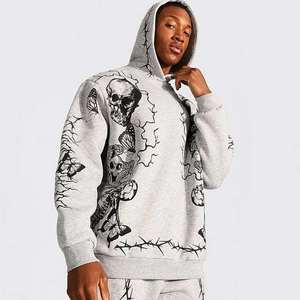 OEM Custom Men 460 GSM 100% French Terry Tracksuit <b>Set</b> Regular Fit Winter Heavyweight Cotton Tracksuit Manufacturer - Product Image 3