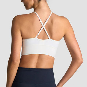 Ropa Deportiva de Verano, Bra Deportivo con Tirantes Cruzados en la Espalda, Cuello en V, Ajuste Ceñido y Elástico para Entrenamiento - Product Image 6