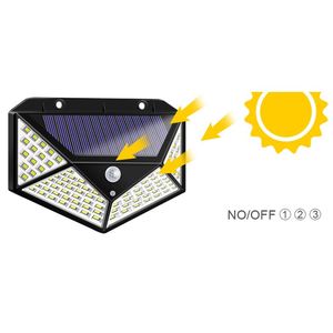 Lampada Solare da Esterno con 100 LED e Sensore di Movimento per Illuminazione Esterna - Product Image 5
