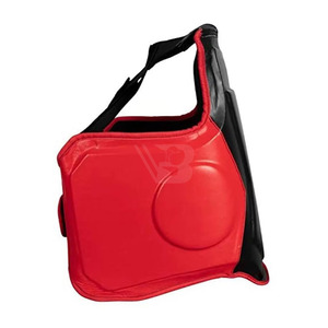 Breathable Leather Boxing Body Protector Chest Guard for MMA Kickboxing Muay Thai Taekwondo Sparring Training - Product Image 5