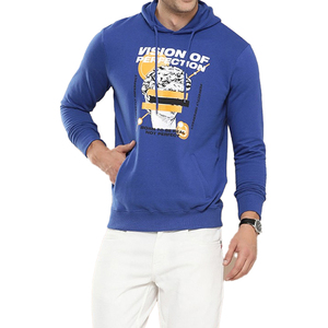 Sudadera con capucha lisa 100% algodón para hombre, sudadera con capucha gruesa para hombre con logotipo y precios económicos - Product Image 4