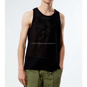 <b>Low</b> MOQ 100% Cotton Men Tank <b>Top</b> Men Singlets for Gym Workout Quick Dry Racer <b>Back</b> Tank <b>Tops</b> Men for Sale - Product Image 1