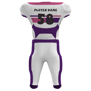Uniforme de football américain de qualité supérieure à prix raisonnable, uniforme personnalisé de l'équipe nationale de football, fabriqué au Pakistan - Product Image 2