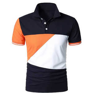 High Quality <b>Men</b>’s Polo Shirts Solid Color Custom Logo Casual Wear New Style Wholesale - Product Image 1