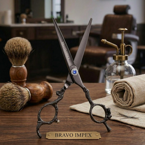 Professional Barber Haircutting Scissors <b>Special</b> for Barbershops Stainless Steel Salon Hairdressing Scissors Barber Styling Tool - Product Image 1