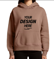 Sweat à capuche surdimensionné personnalisé pour femme, épais, couleur unie, automne-hiver, avec poche, vente directe usine, export BD, OEM