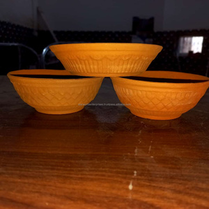 Olla de cocina de arcilla Recipiente de cocina Loza de terracota Hecho a mano Cocina tradicional Olla de arcilla Utensilio de cocina - Product Image 6