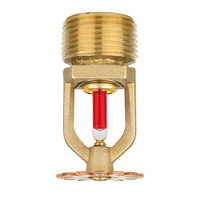 Tête de sprinkler suspendue automatique industrielle en laiton pour la lutte contre l'incendie et la protection des bâtiments