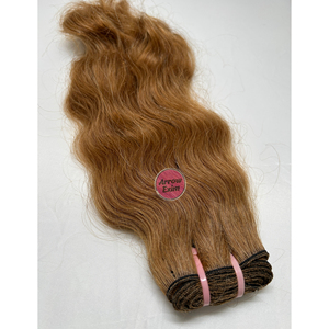 Extensiones de Cabello Humano Virgen Remy de Primera Calidad Arrow Exim, Color Rubio Miel Indio, 100 Gramos, Doble Trama a Máquina - Product Image 2