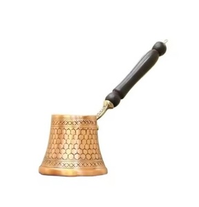 Cafetera Turca de Metal, Calidad Premium, Hecha a Mano, Diseño Vintage, Elegante, Venta al por Mayor, Cafetera de Metal de la India - Product Image 6