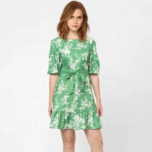 Summer Wholesale Solid Color Elegant Dress Women Sexy Maxi High Quality Sleeveless Evening Dresses for Women Printed Dress - Product Image 1