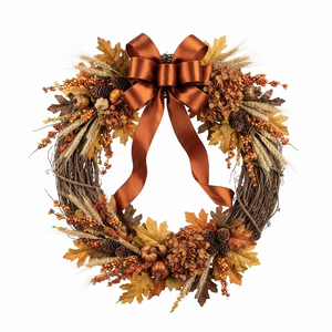 Cinta de Raso Satinado de una Cara, Color Cobre Marrón Óxido, 25mm, Venta Directa de Fábrica, 5 Rollos x 8 Metros, para Decoración de Otoño, Cestas de Regalo, Decoración de Tiendas, al por Mayor - Product Image 3