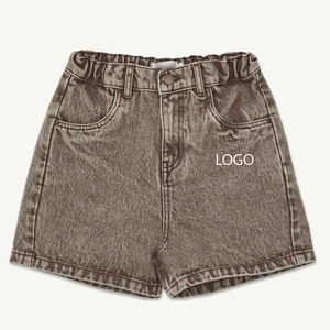 Shorts en jean pour garçons, collection de vêtements de qualité export, durables, avec logo personnalisé, fabrication OEM, vente en gros, commande en gros, style streetwear - Product Image 1