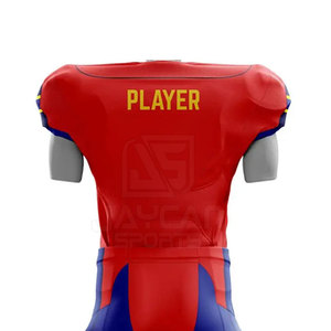 Nuevo Uniforme Estadounidense Elegante con Colores Personalizados y Diseños Únicos, Ideal para la Identidad y el Rendimiento del Equipo - Product Image 5