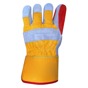 Gants de travail en cuir respirants, résistants à la chaleur, avec logo personnalisé, haute qualité, pour hommes - Prix bas - Product Image 3