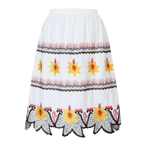 Jupe de plage polynésienne hawaïenne faite à la main en coton respirant et écologique, patchwork floral, grande taille, pour femmes, haute qualité - Product Image 3