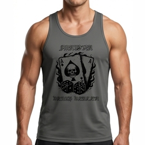 Débardeurs en jersey de coton personnalisés de qualité supérieure pour hommes – Idéaux pour le sport, la course, la gym, les entraînements et le style urbain - Product Image 1