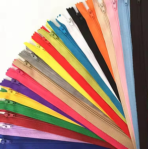 Vente en gros directe d'usine, multicolores 3 #   Fermetures éclair en nylon 15 cm à extrémité fermée, accessoires pour vêtements et sacs - Product Image 3