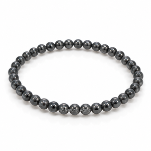 สร้อยข้อมือพลอยลาพิส ลาซูลีธรรมชาติขนาด 4 มม. ขายส่ง – สร้อยข้อมือลาพิส ลาซูลีสีน้ำเงินเข้มแบบยืดได้ ช้อปเลย - Product Image 4