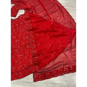Designer <b>Indian</b> & <b>Pakistani</b> <b>Clothing</b> Beautiful Embroidery Work Lehenga Choli - Product Image 6
