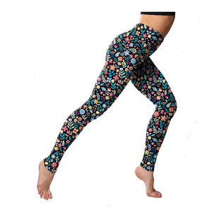 Nouvelle Collection de Vêtements de Sport pour Femmes : Leggings de Yoga Sublimés Durables à Taille Élastique avec Votre Propre Logo pour l'Extérieur - Product Image 1