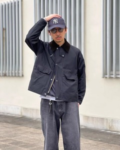 Chaqueta de Lona de Algodón con Bolsillos Frontales, Resistente al Agua, Transpirable, Ropa de Calle para Hombre - Product Image 2
