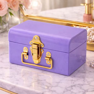 Organizador de Joyas Hecho a Mano, Estuche Decorativo para Almacenamiento, Caja de Almacenamiento para Accesorios de Moda, Cajas y Contenedores de Almacenamiento - Product Image 1