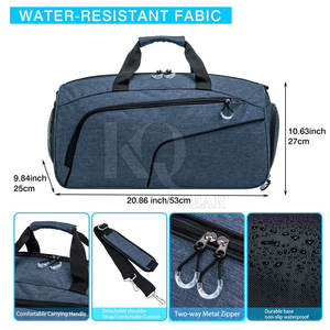 Bolsa de Gimnasio Premium de Gran Capacidad, Material Resistente, Diseño Cómodo, Perfecta para Entrenamiento Físico, Viajes y Deportes - Product Image 5