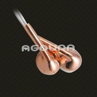 Headphone elektrik mewah, headphone elektrik lapis emas, modis, Sporty, kelas atas, beberapa warna, earphone kabel untuk iPhone 7