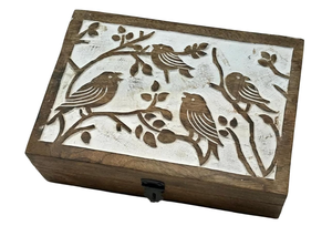 Laser Cut Design Metal Naples Decorative <b>Box</b> Premium Look Tabletop Decoration India Handmade Durable Multifunction <b>Large</b> - Product Image 2