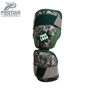Protian Industry - Protector de Codo de Béisbol de Tela de Camuflaje con Correa Única, Equipo de Protección Deportiva de Fibra de Carbono ABS, Tallas Juveniles y para Adultos - Product Image 3