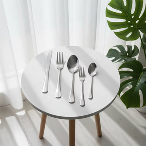 Juego de Cubiertos de Acero Inoxidable 304 con Diseño Indio, Acabado Pulido Espejo, Vajilla Moderna y Elegante para Restaurantes y Uso Doméstico - Product Image 2