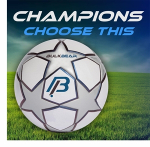 Ballon de football de match et d'entraînement en TPU de qualité professionnelle pour toutes les conditions météorologiques, fabrication de ballons personnalisés Bulkbear International - Product Image 6