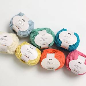ไหมถักโครเชต์พรีเมียม Blanc Fancy Yarn ขนาดประมาณ 2 มม. ไหมอะคริลิกผสม ไหมถักมือ ไหมอะคริลิกแบบเป็นม้วน - Product Image 5