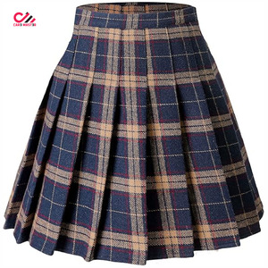 Jupe d'été 2026 plissée écossaise en 100 % laine, style kilt scolaire, qualité supérieure, la mieux notée pour femme - Product Image 6