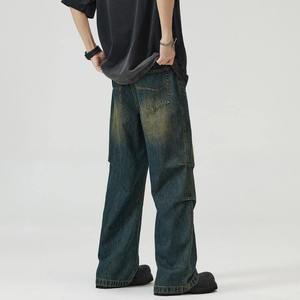 Nuevo Pantalón Holgado para Hombre con Costuras, Logotipo/Colores Personalizados, Antiarrugas, Transpirable, Calidad Premium, Precio al por Mayor - Product Image 4