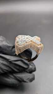 Custom 2X Moissanite Baguette Cut Name <b>Ring</b> For <b>Mens</b> original 925 Silver Fine Gold Plated Hip Hop Party Jewelry Gift For Her - Product Image 6