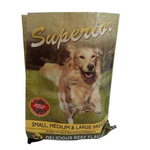 Sac en PP tissé laminé BOPP à ouverture large avec fond cousu et surface imprimée mate/brillante pour l'emballage de produits en vrac - Product Image 5