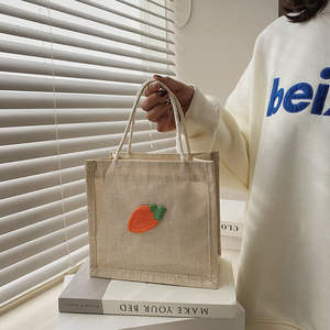 Bolsa de Yute Orgánica para Alimentos con Compartimento Aislado - Product Image 4