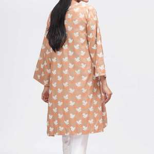 Blusa acrílica estampada PW3015 para mujer, camisa de moda de 1 pieza - Product Image 1