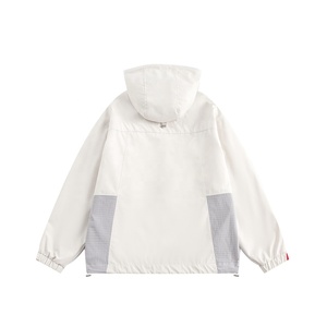 แจ็กเก็ตกันลมโพลีเอสเตอร์แบบซิปเต็มสำหรับผู้ชายผู้หญิงใช้ได้ทั้งชายและหญิง - Product Image 3