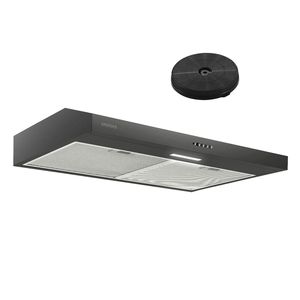 Cappa aspirante sottopensile a 3 velocità in acciaio inossidabile per cucina, 230 CFM - Product Image 1