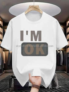 T-shirt décontracté pour homme sur mesure de haute qualité, 100 % coton, séchage rapide, anti-plis et respirant, taille personnalisable, nouvelle arrivée - Product Image 5