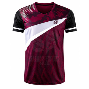 Tenue d'entraînement de volley-ball pour hommes, dernière conception, fabriquée en usine, couleur unie. - Product Image 2