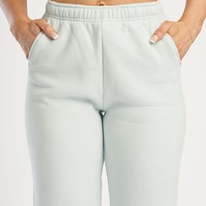 Pantalones cargo para mujer con logo personalizado, joggers de streetwear, pantalones cargo 100% algodón, pantalones deportivos acampanados, pantalones cargo para mujer - Product Image 4