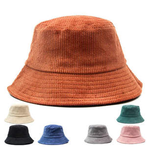 Chapeau Bob en Corduroy Personnalisé avec Logo, Séchage Rapide, Respirant, Décontracté, Unisexe, Lavable, OEM – Vente en Gros 2026 - Product Image 1