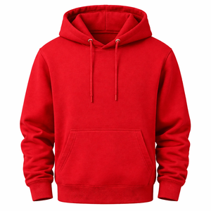 เสื้อฮู้ดดี้โอเวอร์ไซส์ทรงหลวม แบรนด์ Conifer ผลิตด้วยมือ ปักโลโก้ด้านหน้า ผ้าหนา 300 กรัม สไตล์สตรีทแวร์ แขนเสื้อแบบดรอปโชว์เดอร์ ผ้าฟลีซ ผลิตตามแบบ ODM 100% - Product Image 2